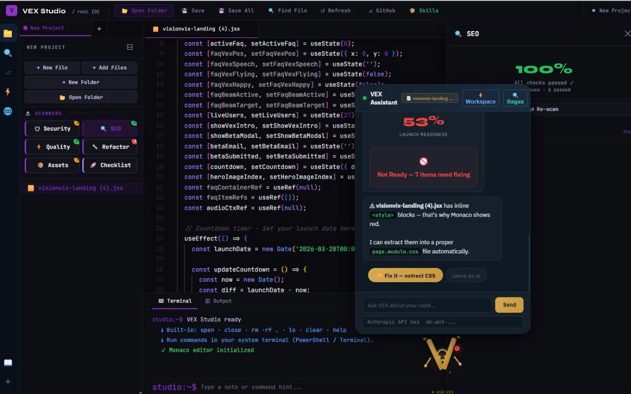VEX Studio IDE